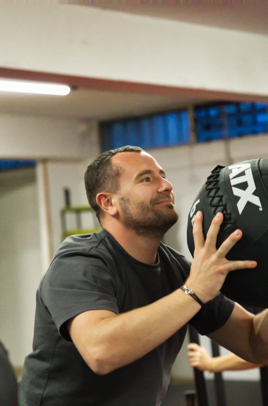 Training ballon médicinal salle de sport Ajaccio